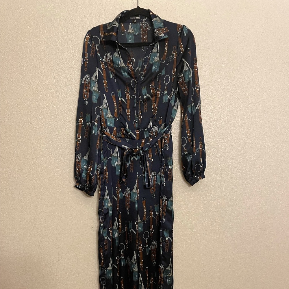 Unique pattern Jumpsuit